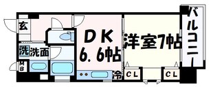 元町駅 徒歩5分 5階の物件間取画像